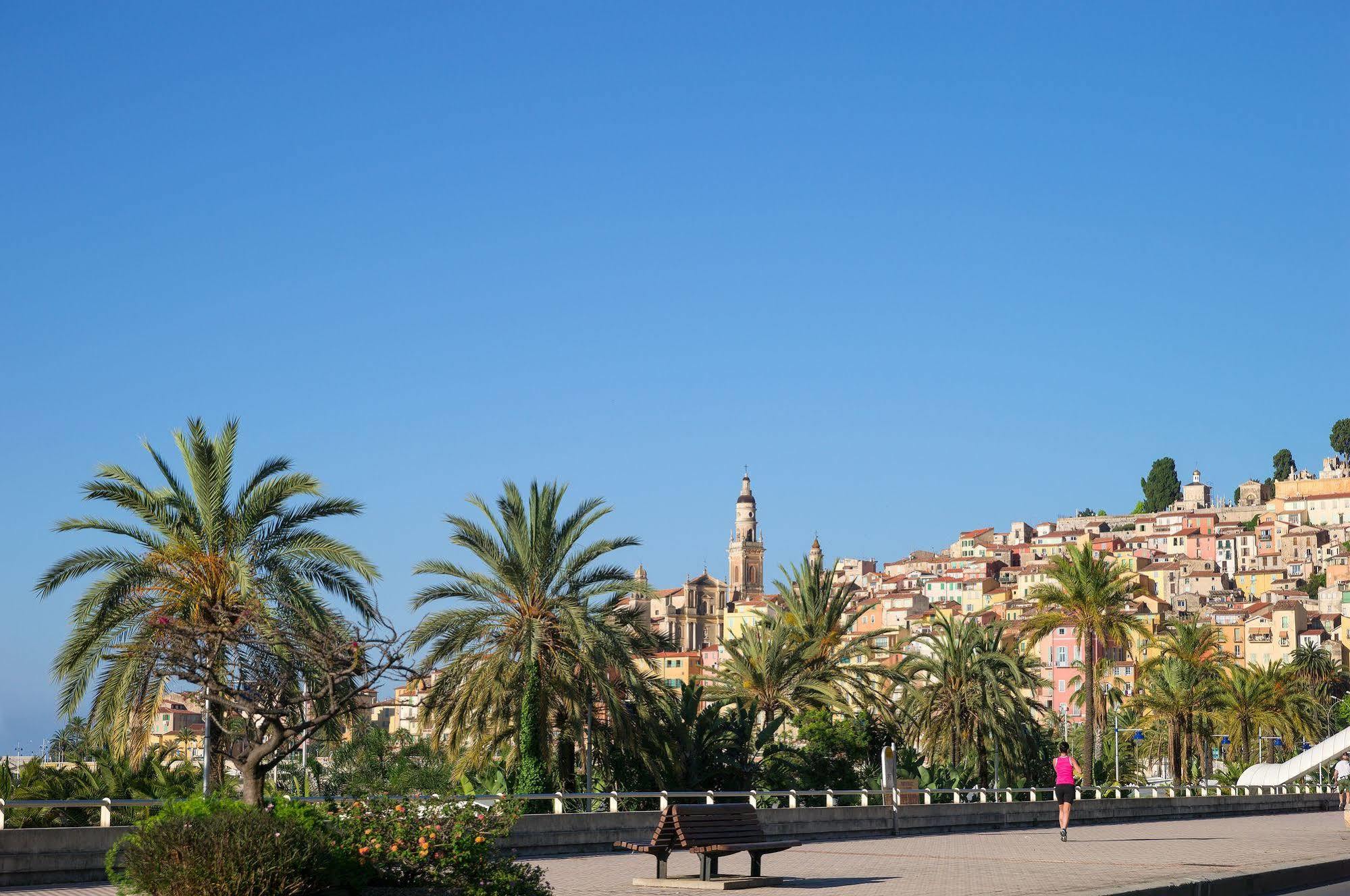 Residence Pierre & Vacances Les Rivages Du Parc Menton Exterior foto